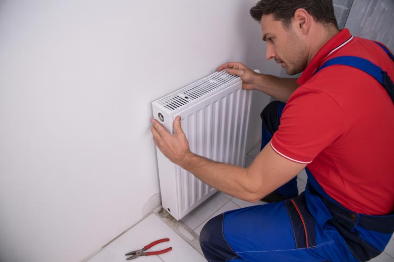 montaż kaloryfera